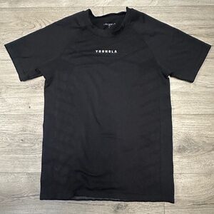 Young LA superhero compression shirt